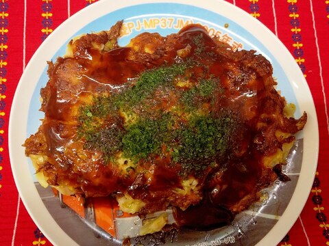 エノキのお好み焼き